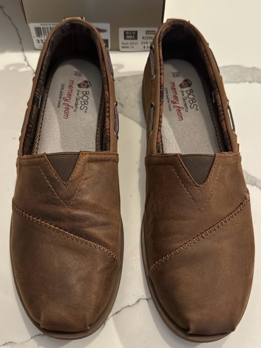 BOBS from Skechers Women's Brown Slip-On Loafers